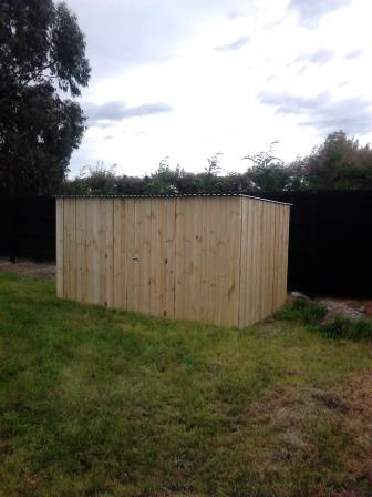 3.6m Pine Board and Batten Shed
