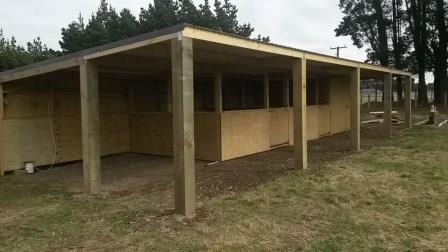 Custom Made Horse Stables