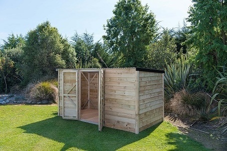 3.6 X 1.65 Wooden Garden Shed