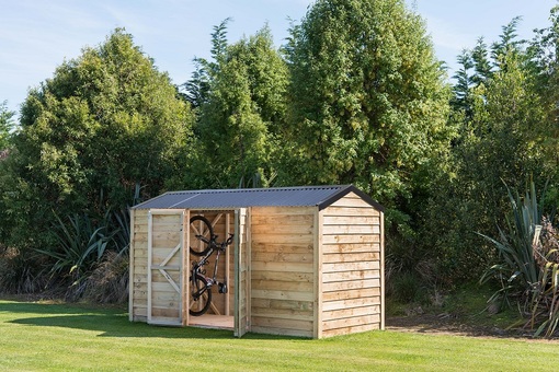 Pine Cladded Gable Shed 1.65 W X 2.1m H X 3.6 L 