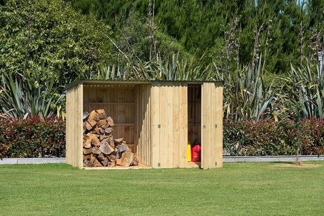 Wood Shed/Storage Combo