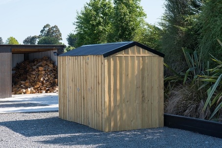 3.0 x 1.65 Pine Cladded Gable Shed - 2